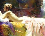 Pino Daeni painting - 皮诺·丹尼尔